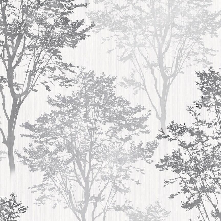 Arthouse Wildwood Mono Wallpaper - 259502