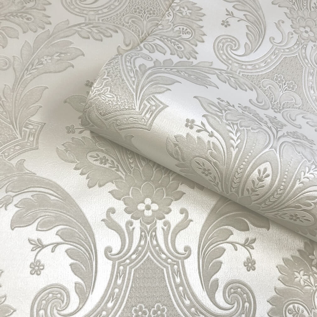 Belgravia Amara Cream Damask Wallpaper