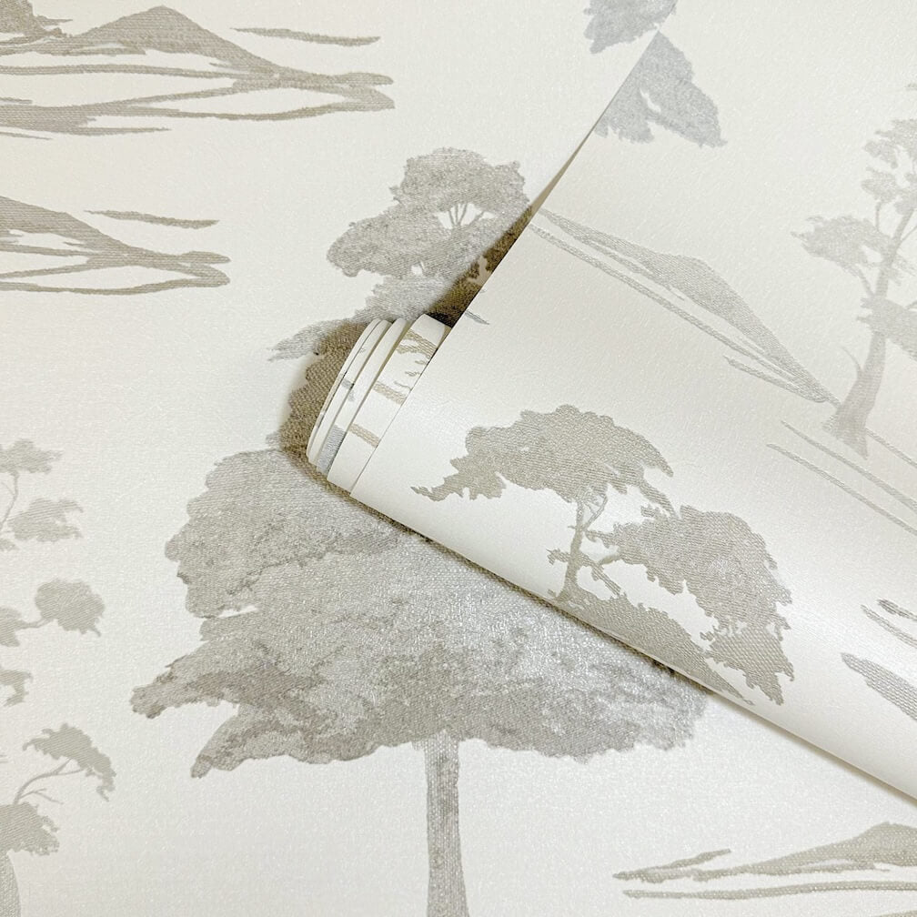 Belgravia Carlotta Tree Cream Wallpaper roll - 9035