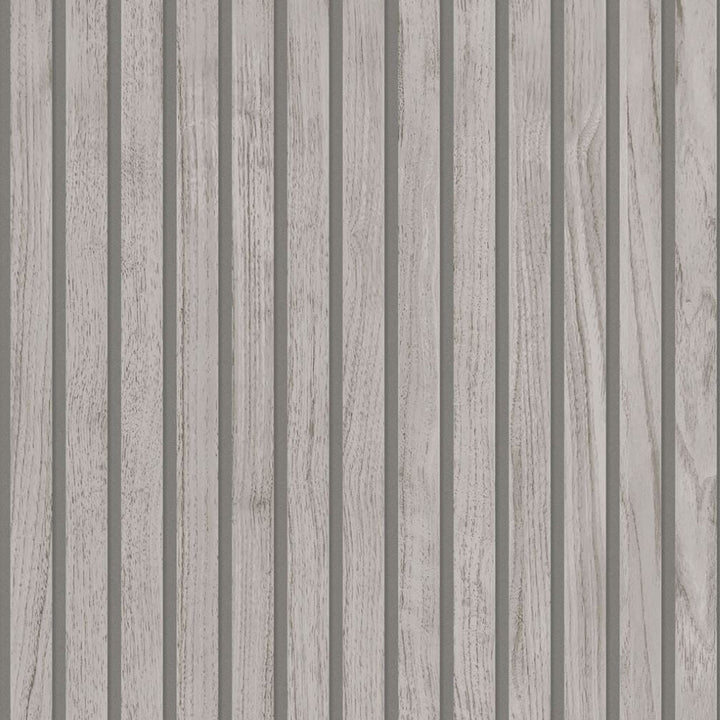 Belgravia Panacea Wood Slats Grey Wallpaper - 1161