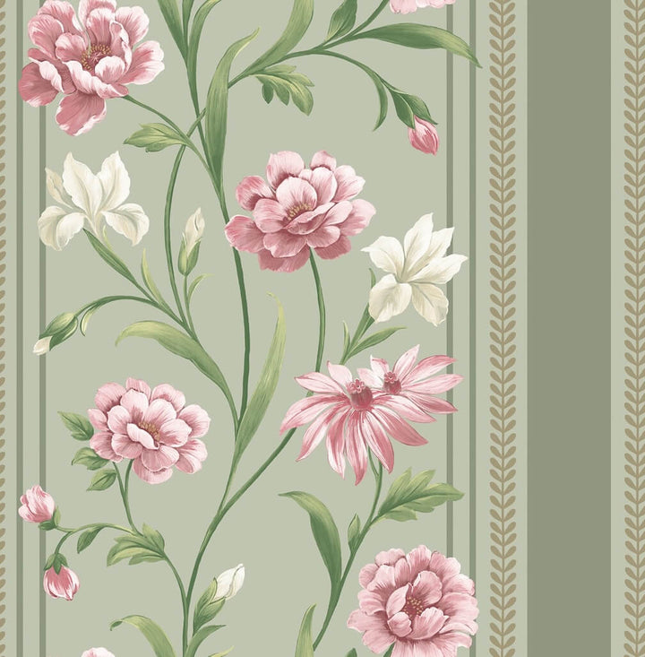 Belgravia Raya Sage Wallpaper - 757