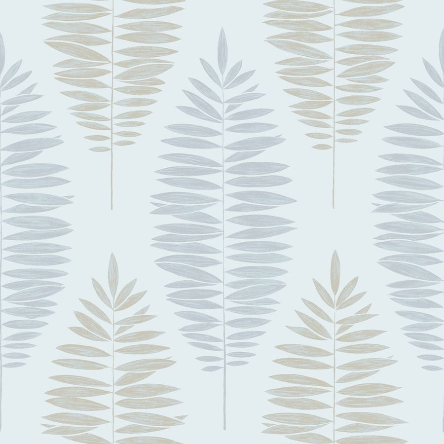 Boutique Lucia Duck Egg Wallpaper - 104146