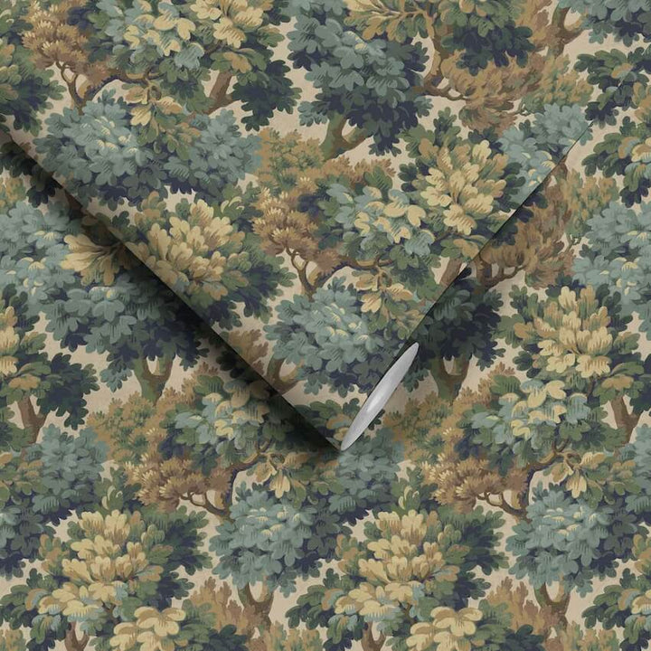 - Broadhead Forest Lichen Green Wallpaper - WM - 314 - 01 - Decor Warehouse