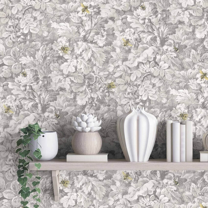 - Busy Bee Wallpaper - WM - 318 - 01 - Decor Warehouse