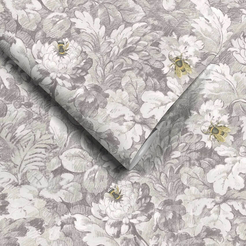 - Busy Bee Wallpaper - WM - 318 - 01 - Decor Warehouse