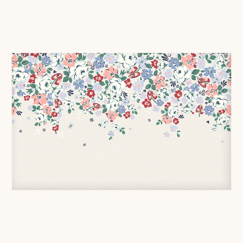 Cath Kidston Clifton Floral Cream Wall Mural - 127772M
