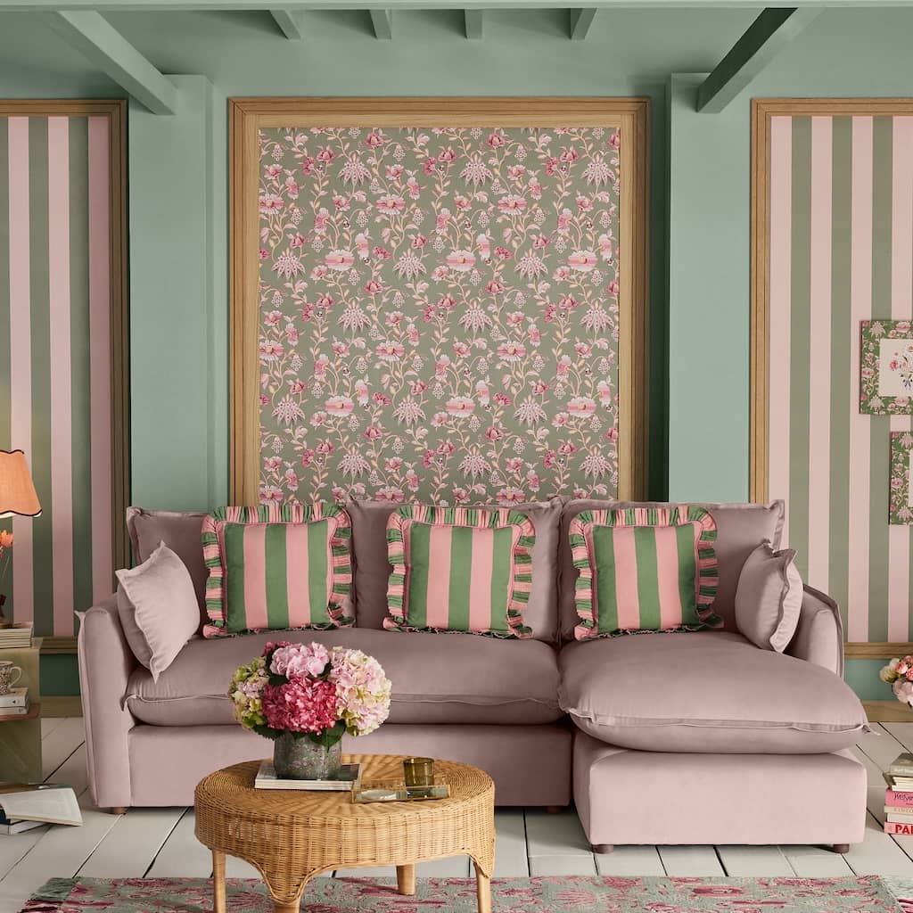 - Cath Kidston Friendship Garden Sage Wallpaper - 125524 - Decor Warehouse