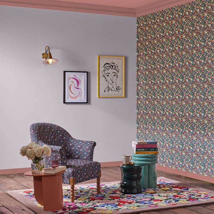- Cath Kidston Harmony Ditsy Night Wallpaper - 125505 - Decor Warehouse