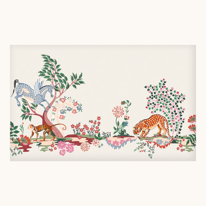 Cath Kidston Painted Kingdom Cream Wall Mural - 127736M