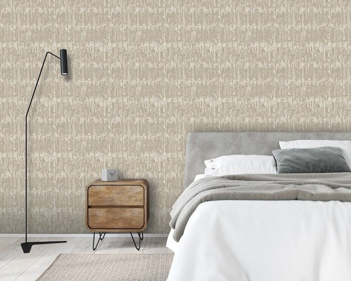 - Design ID Natural Slate Anitque Gold Wallpaper - SA524035 - Decor Warehouse