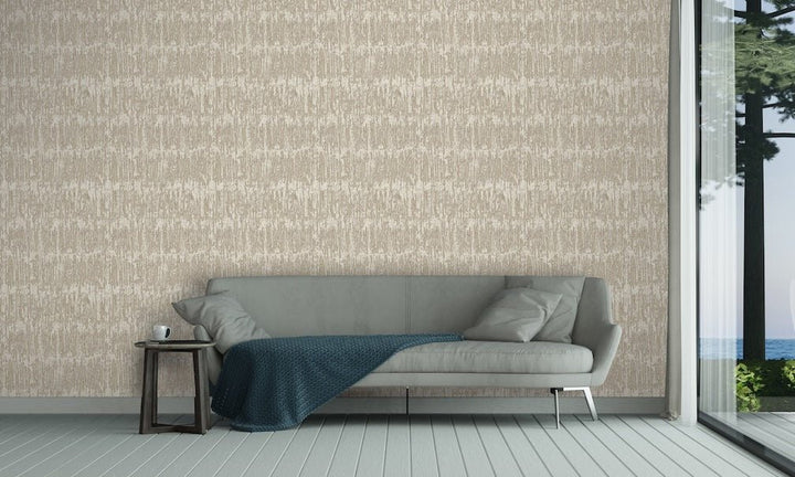- Design ID Natural Slate Anitque Gold Wallpaper - SA524035 - Decor Warehouse