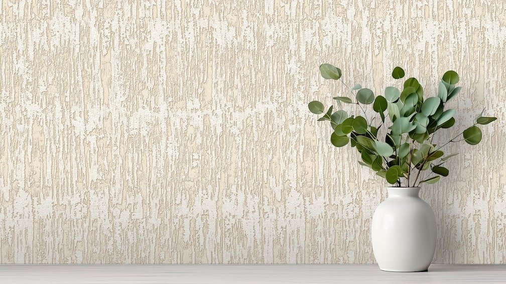 - Design ID Natural Slate Beige Wallpaper - SA524032 - Decor Warehouse