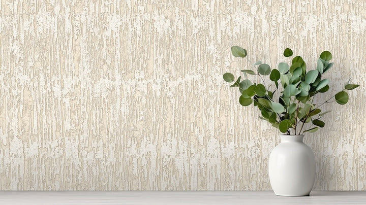 - Design ID Natural Slate Beige Wallpaper - SA524032 - Decor Warehouse