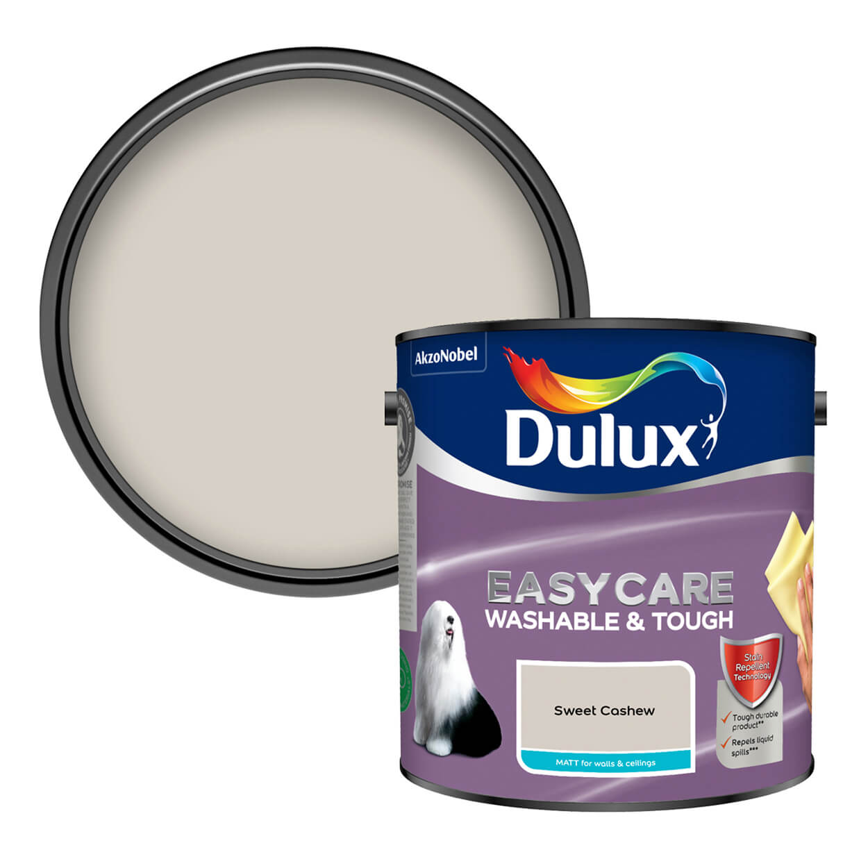 Dulux Easycare Washable Matt Sweet Cashew Paint -