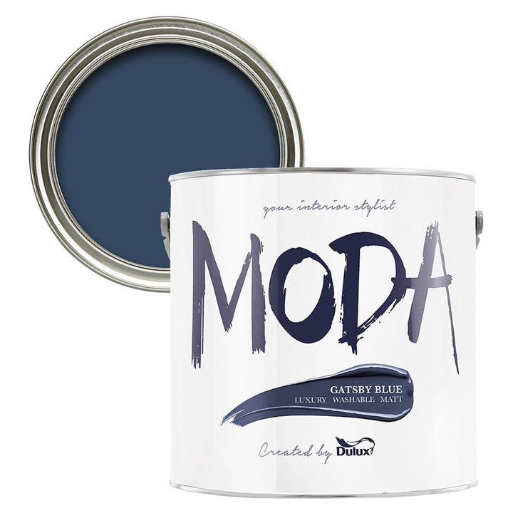 - Dulux - Dulux Moda Gatsby Blue Paint 5L - Decor Warehouse