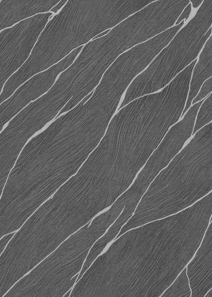 Erismann Calore Black/Silver Vinyl Wallpaper - 1044015
