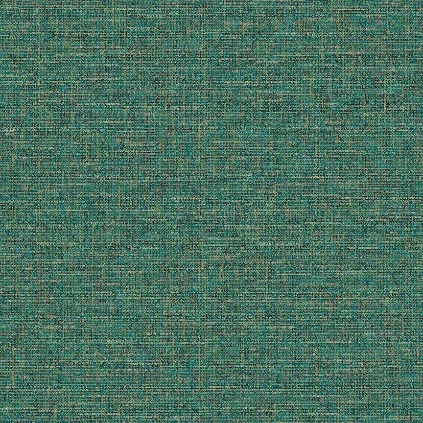 - Esselle Artisan Weave Emerald Wallpaper - 100001EH - Decor Warehouse