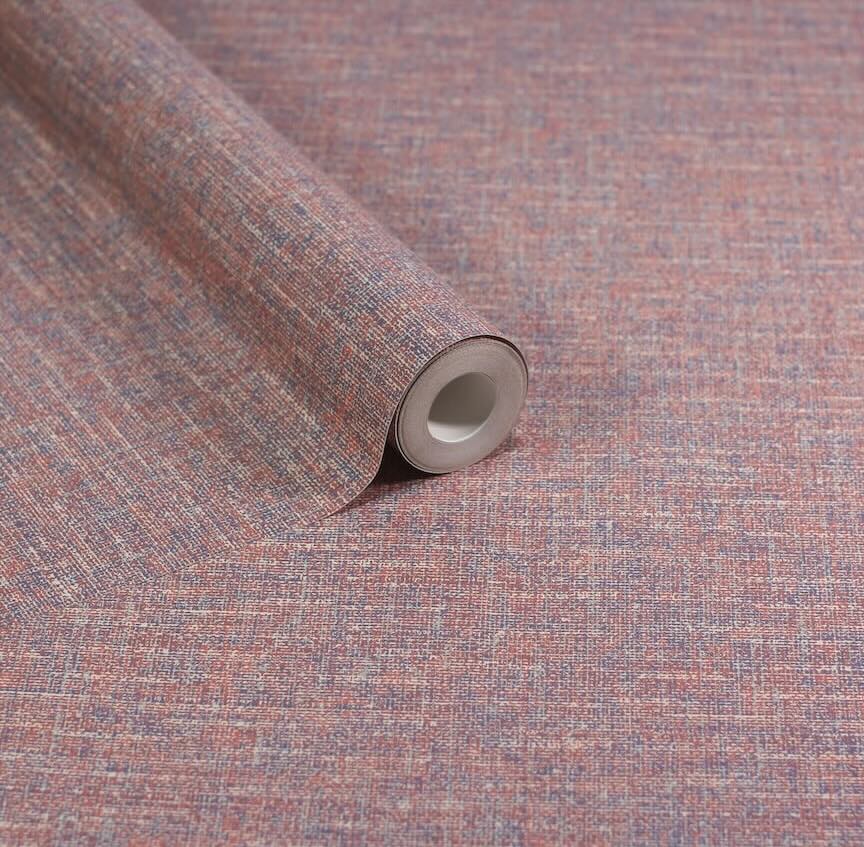 - Esselle Artisan Weave Mulberry Wallpaper - 100002EH - Decor Warehouse
