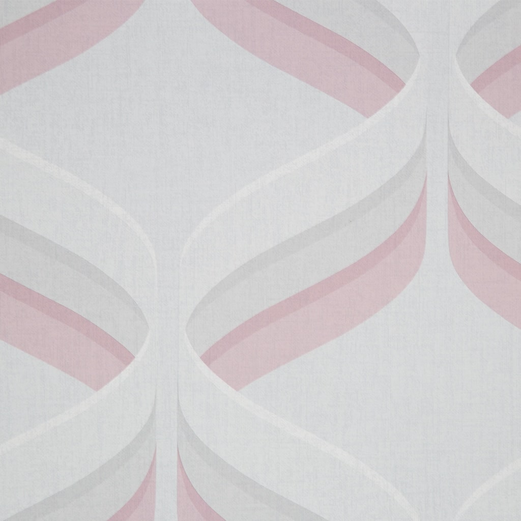 Fresco Retro Ogee Pink Wallpaper - 107976