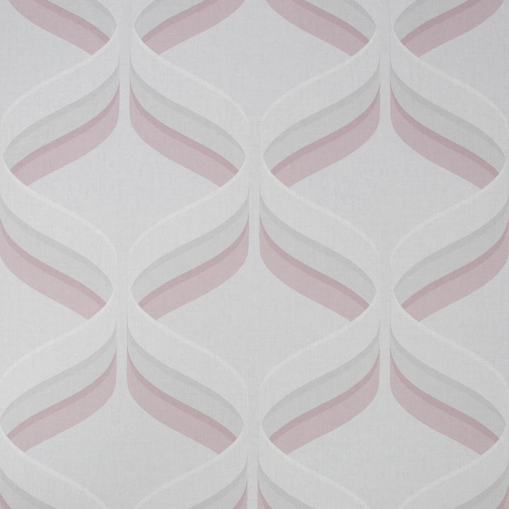 Fresco Retro Ogee Pink Wallpaper - 107976