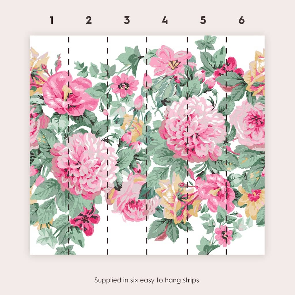 - Laura Ashley Aveline Mural - 115272 - Decor Warehouse