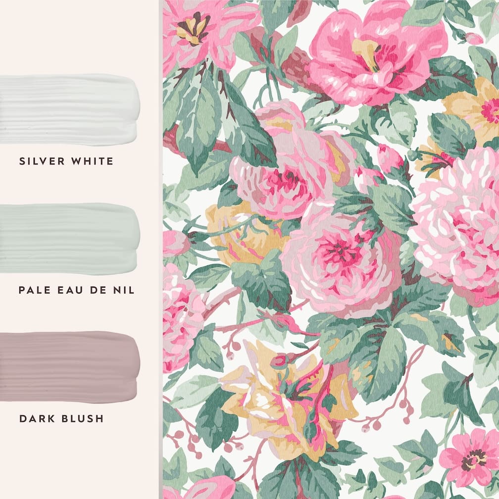 Laura Ashley Aveline Rose Wallpaper - 115263