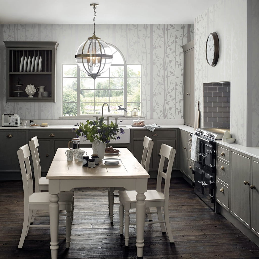 - Laura Ashley Cottonwood Pearlescent Wallpaper - 113341 - Decor Warehouse