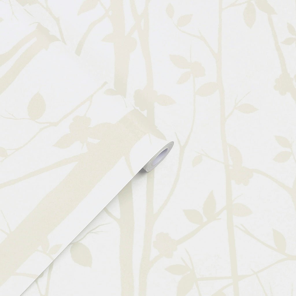 - Laura Ashley Cottonwood Pearlescent Wallpaper - 113341 - Decor Warehouse