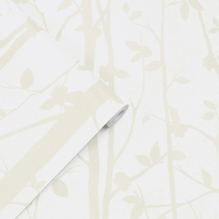 - Laura Ashley Cottonwood Pearlescent Wallpaper - 113341 - Decor Warehouse