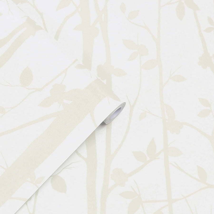 - Laura Ashley Cottonwood Pearlescent Wallpaper - 113341 - Decor Warehouse