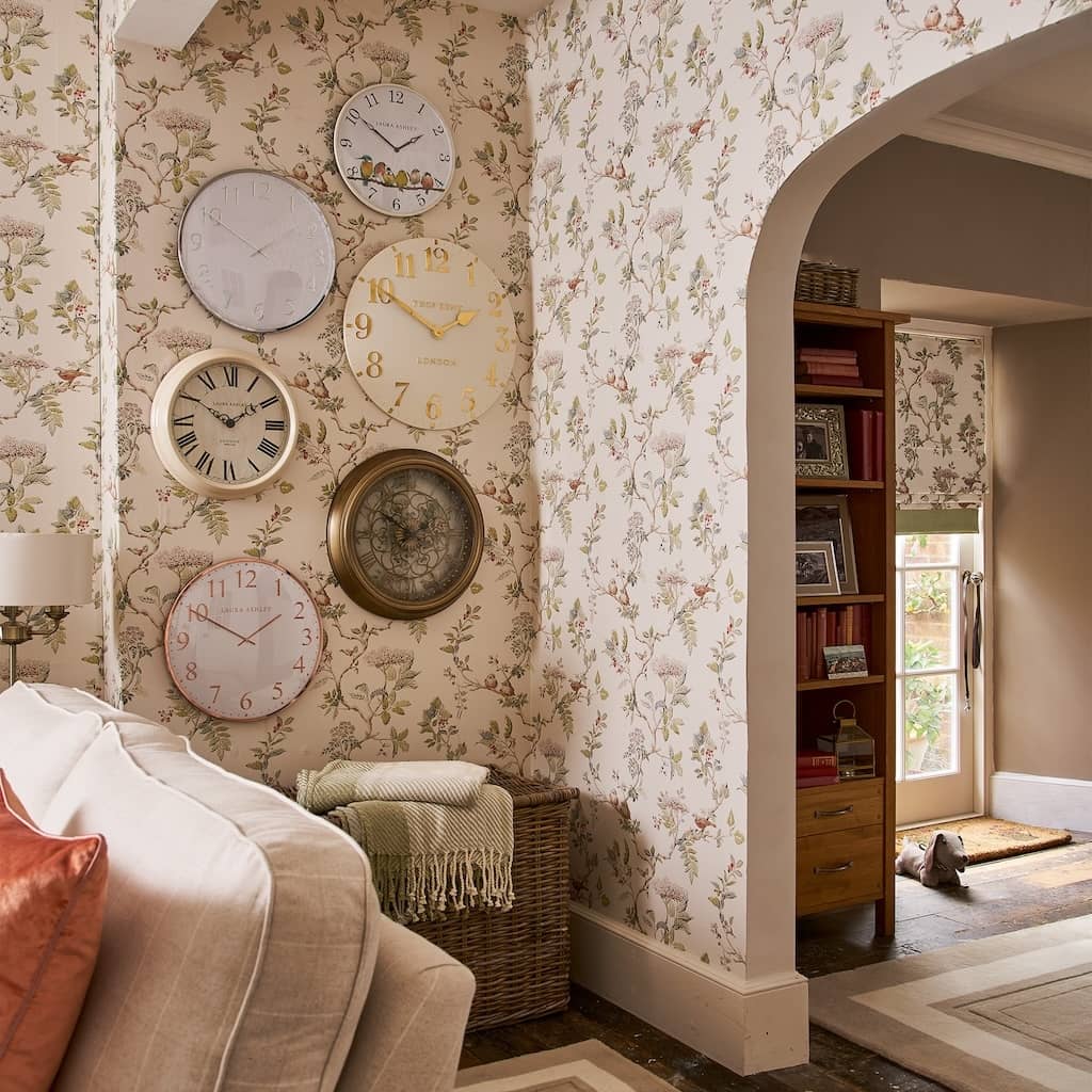 - Laura Ashley Elderwood Natural Wallpaper - 113346 - Decor Warehouse