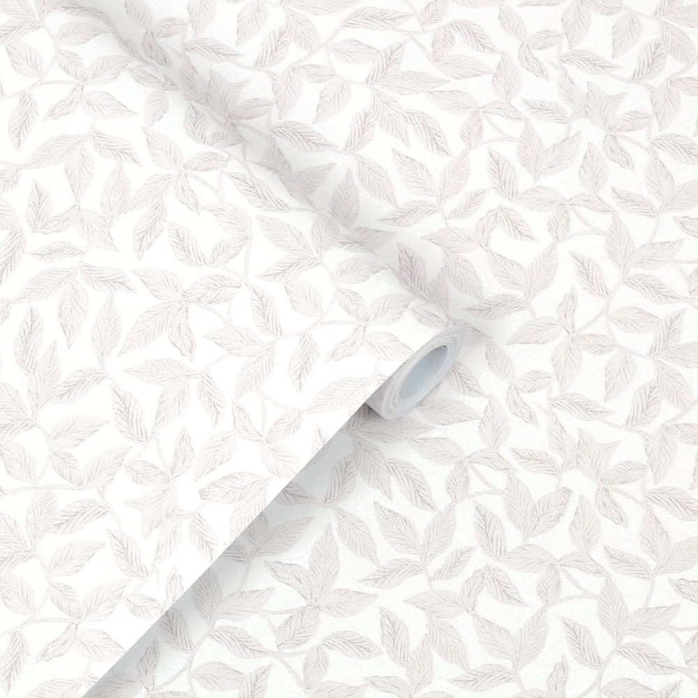 - Laura Ashley Erwood Dove Grey Wallpaper - 115264 - Decor Warehouse