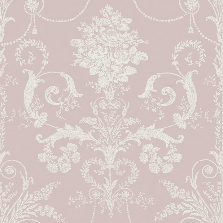- Laura Ashley Josette Amethyst Wallpaper - 113381 - Decor Warehouse