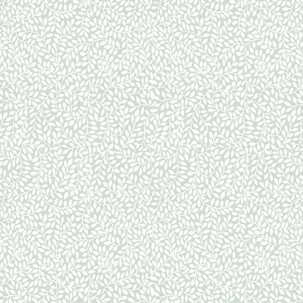 - Laura Ashley Little Vines Duck Egg Wallpaper - 113351 - Decor Warehouse