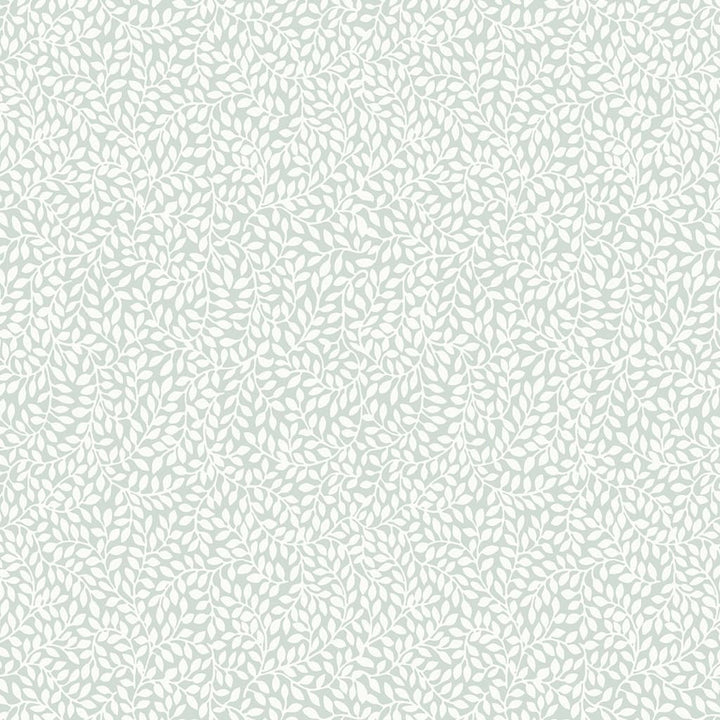 - Laura Ashley Little Vines Duck Egg Wallpaper - 113351 - Decor Warehouse
