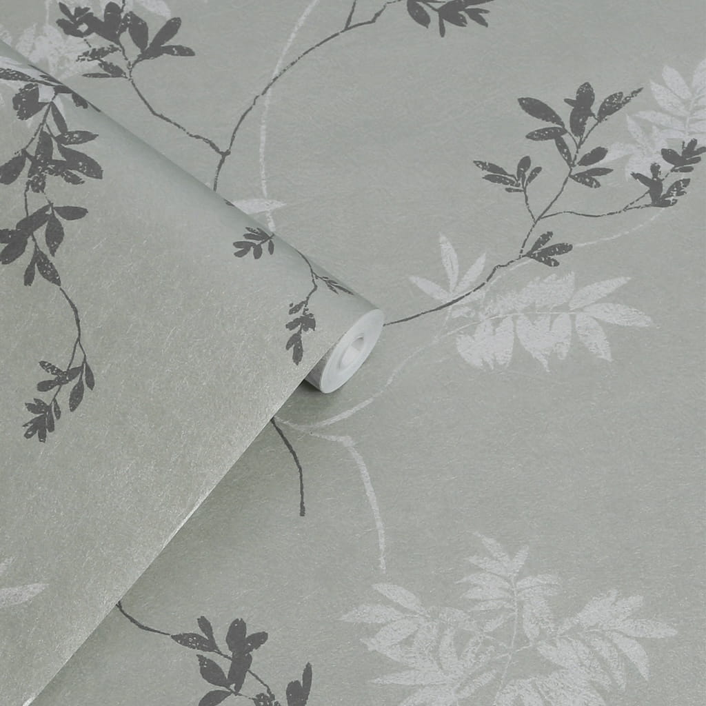 - Laura Ashley Mari Mineral Green Wallpaper - 119840 - Decor Warehouse