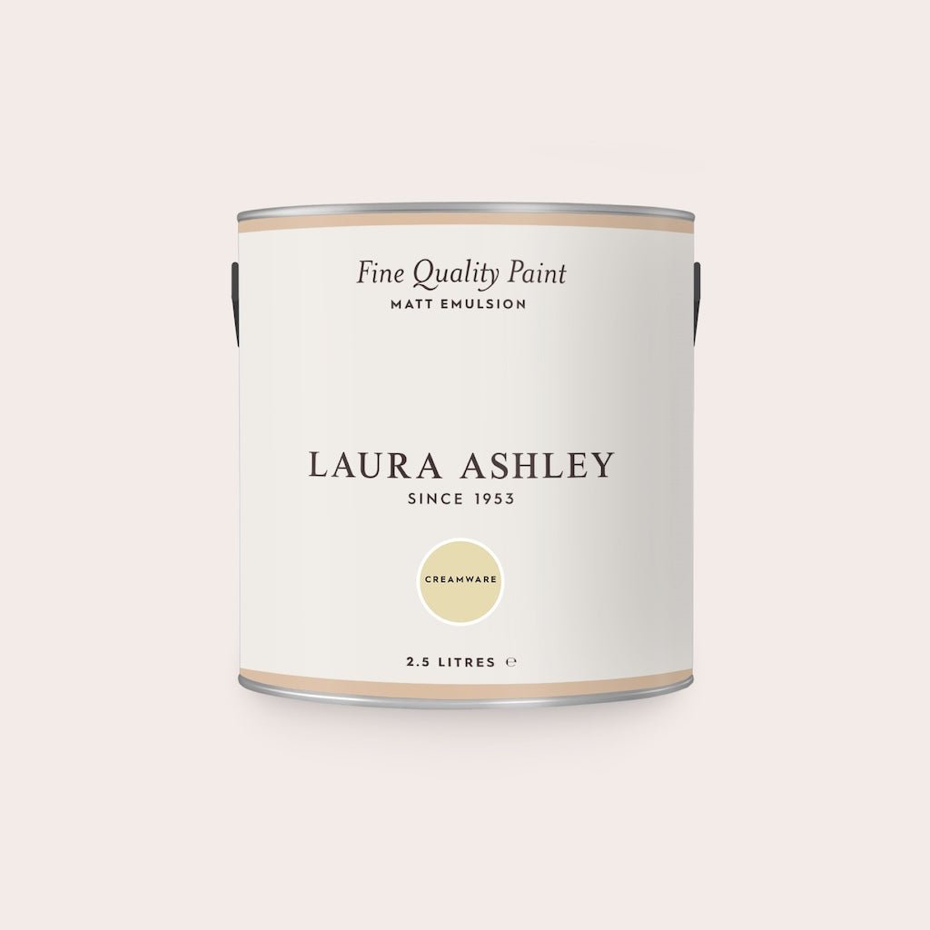 - Laura Ashley Matt Emulsion Paint - Creamware - 2.5L - 113654 - Decor Warehouse