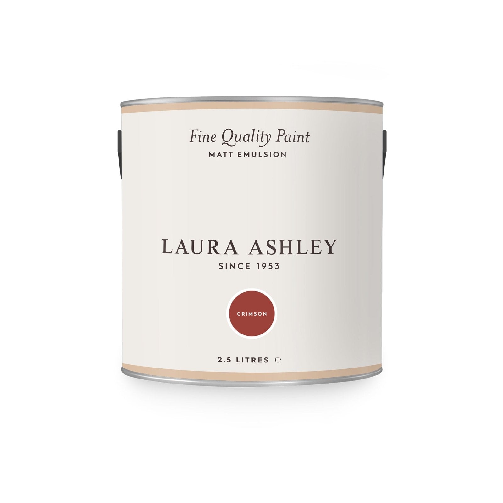- Laura Ashley Matt Emulsion Paint - Crimson - 2.5L - 118208 - Decor Warehouse