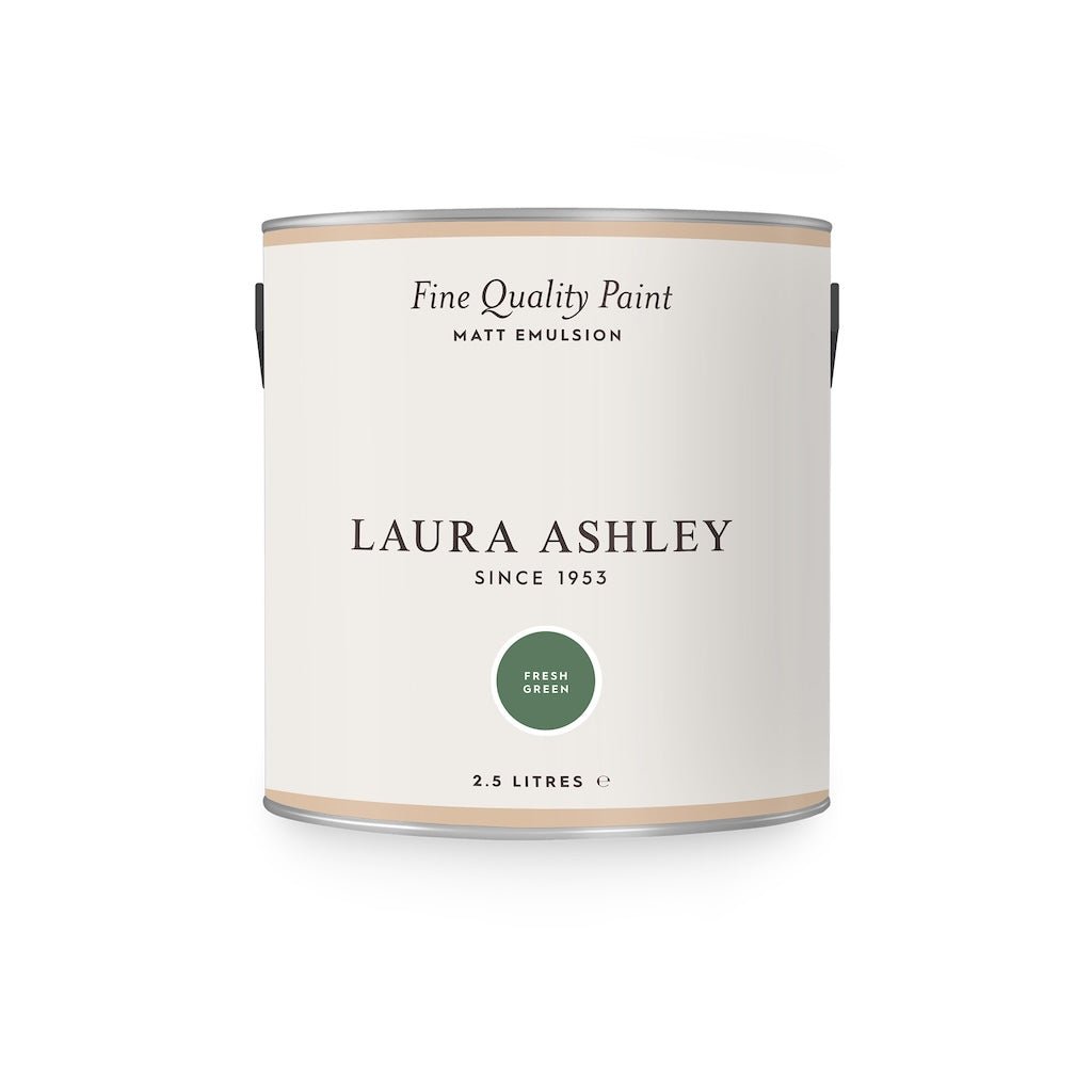 - Laura Ashley Matt Emulsion Paint - Fresh Green - 2.5L - 118202 - Decor Warehouse