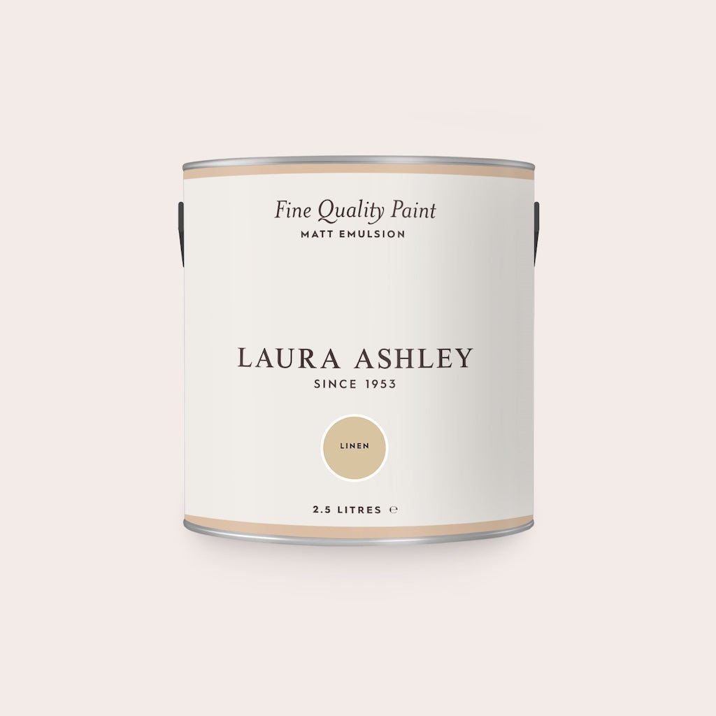 - Laura Ashley Matt Emulsion Paint - Linen - 2.5L - 113652 - Decor Warehouse
