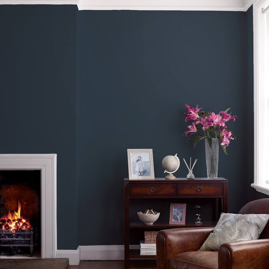 - Laura Ashley Matt Emulsion Paint - Midnight Seaspray - 2.5L - 113706 - Decor Warehouse