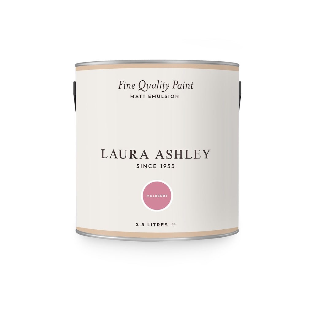 - Laura Ashley Matt Emulsion Paint - Mulberry - 2.5L - 118207 - Decor Warehouse
