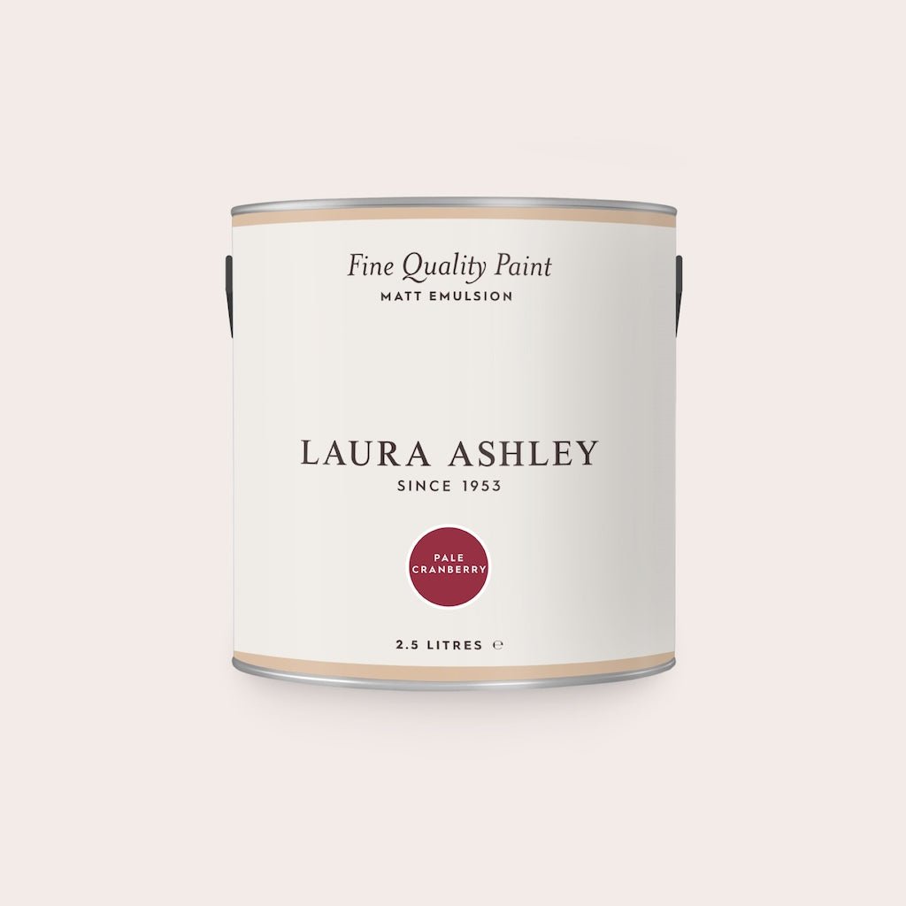 - Laura Ashley Matt Emulsion Paint - Pale Cranberry - 2.5L - 113715 - Decor Warehouse
