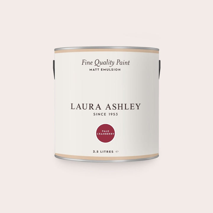 - Laura Ashley Matt Emulsion Paint - Pale Cranberry - 2.5L - 113715 - Decor Warehouse