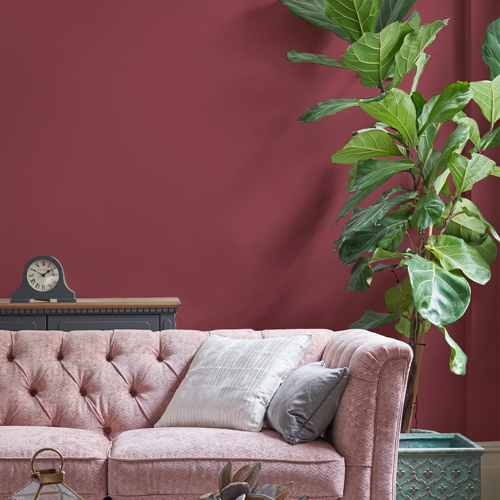 - Laura Ashley Matt Emulsion Paint - Pale Cranberry - 2.5L - 113715 - Decor Warehouse