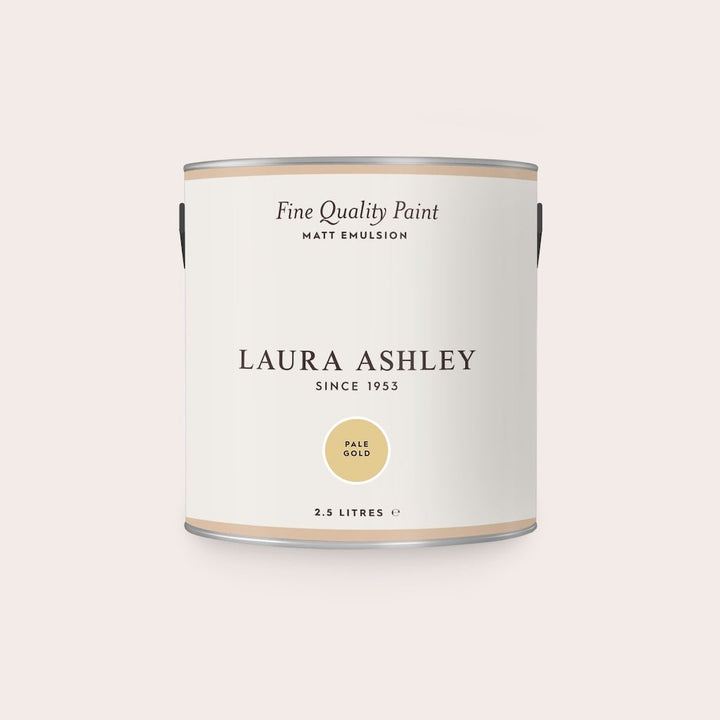 - Laura Ashley Matt Emulsion Paint - Pale Gold - 2.5L - 113656 - Decor Warehouse