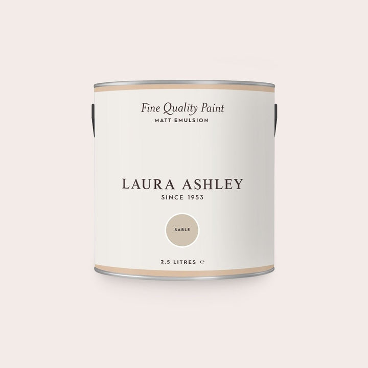 - Laura Ashley Matt Emulsion Paint - Sable - 2.5L - 113665 - Decor Warehouse
