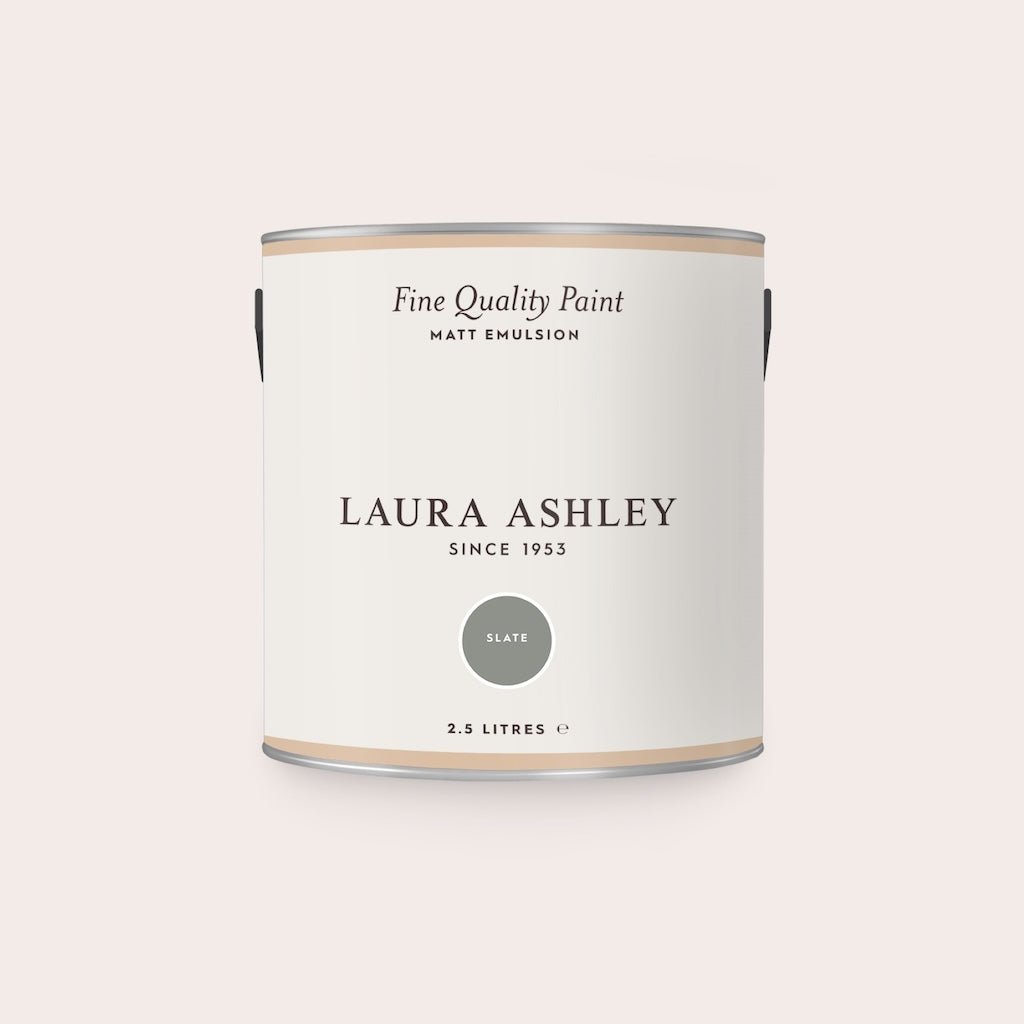 - Laura Ashley Matt Emulsion Paint - Slate - 2.5L - 113684 - Decor Warehouse