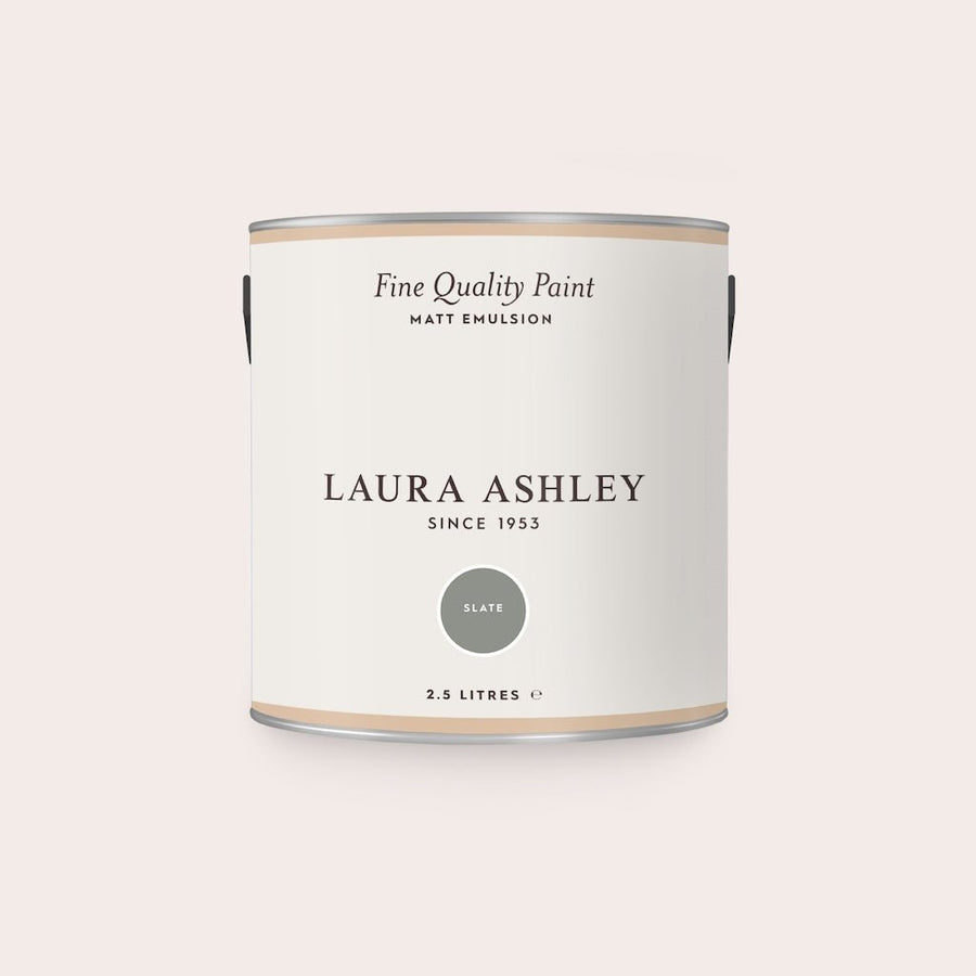 - Laura Ashley Matt Emulsion Paint - Slate - 2.5L - 113684 - Decor Warehouse