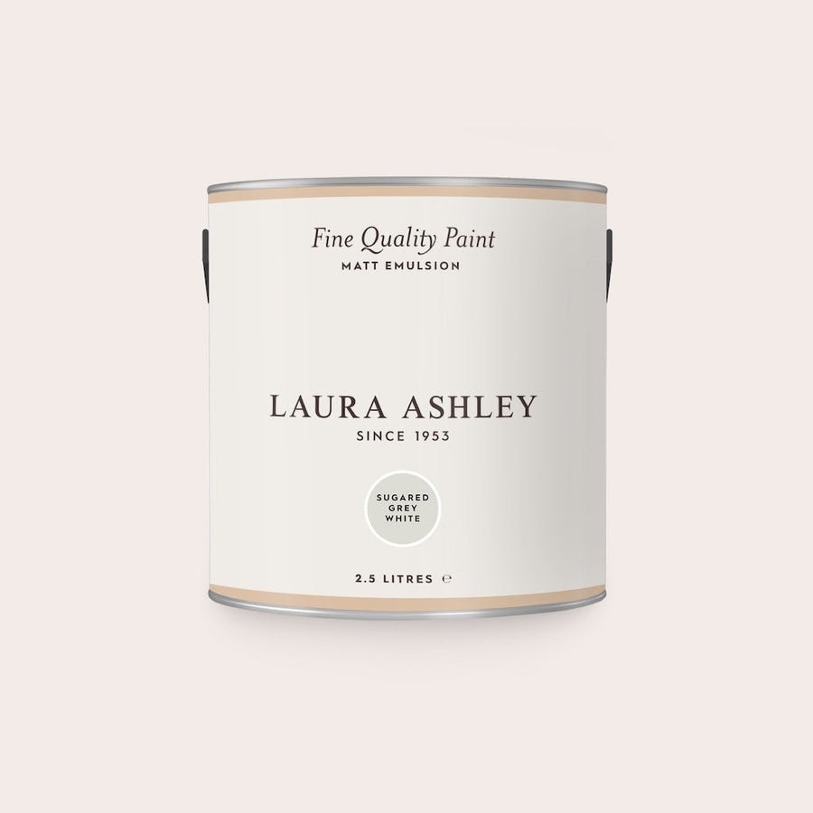 - Laura Ashley Matt Emulsion Paint - Sugared Grey White - 2.5L - 113679 - Decor Warehouse